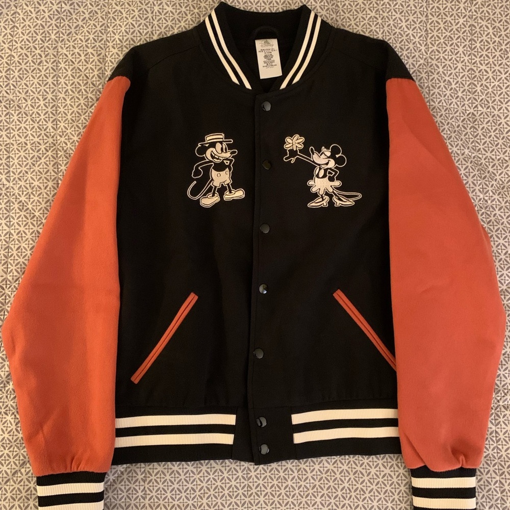 Mickey & Minnie Mouse Varsity Jacket